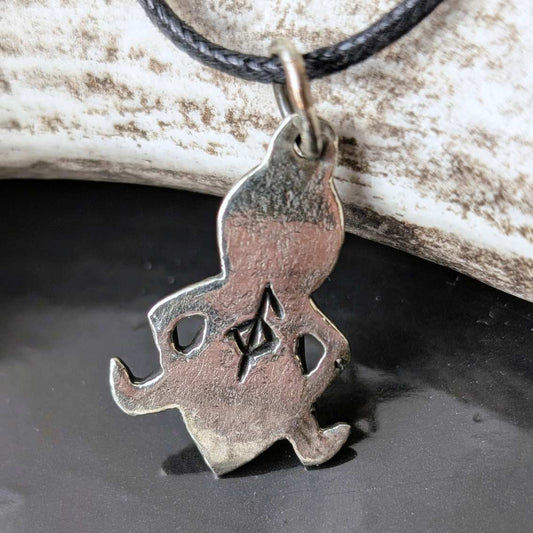 Sheela na Gig Pendant – Cast Metal (Pewter, Brass or Silver) | Algiz-Rune Art