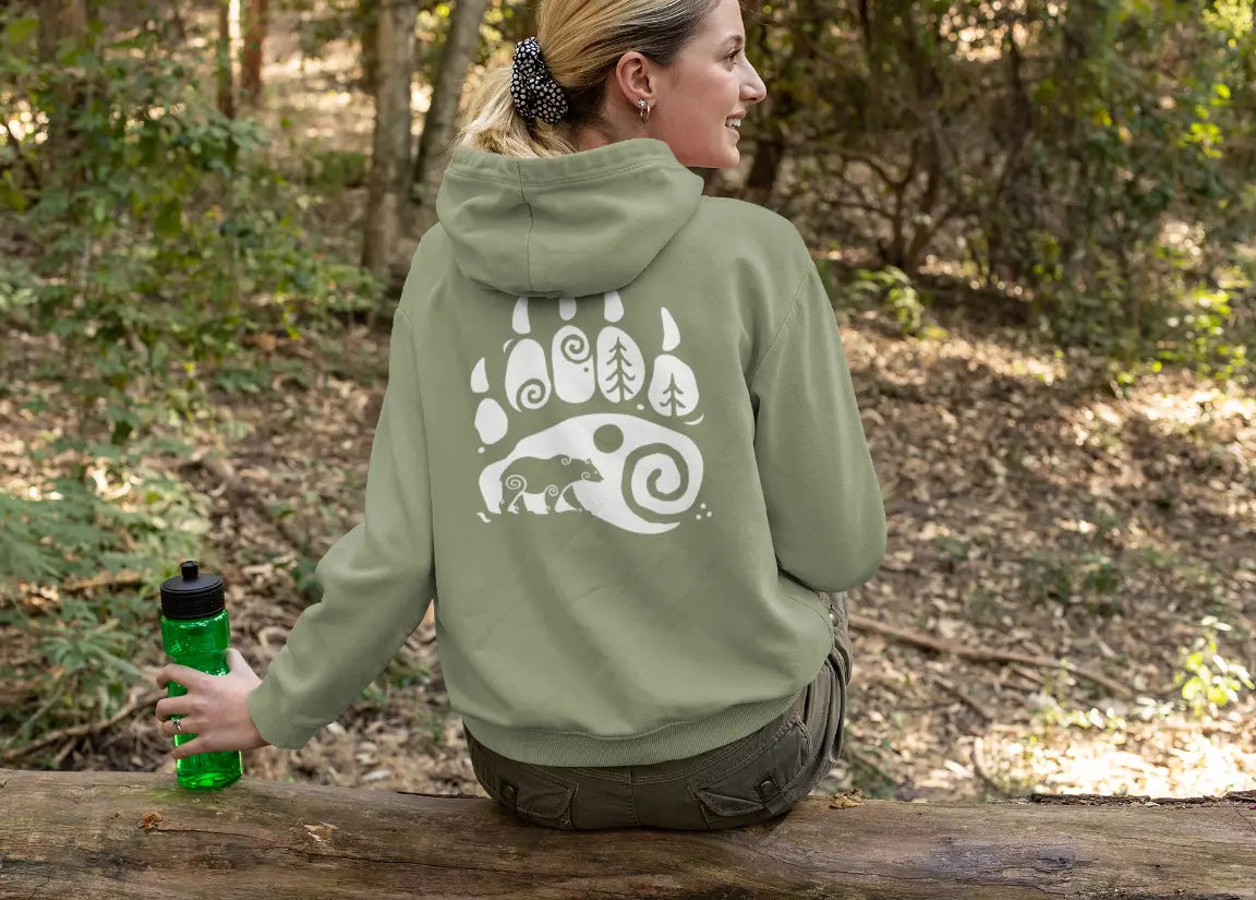 Bear Paw Hoodie – Strength & Spirit of the North