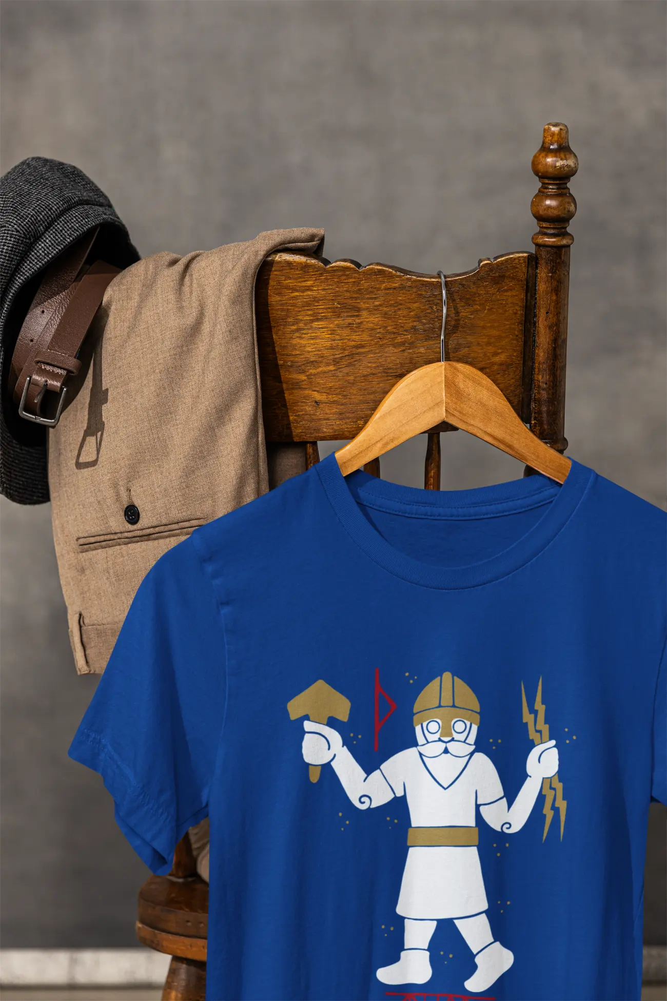 Thor Norse God Unisex T-Shirt – Viking Heritage & Power of Mjolnir