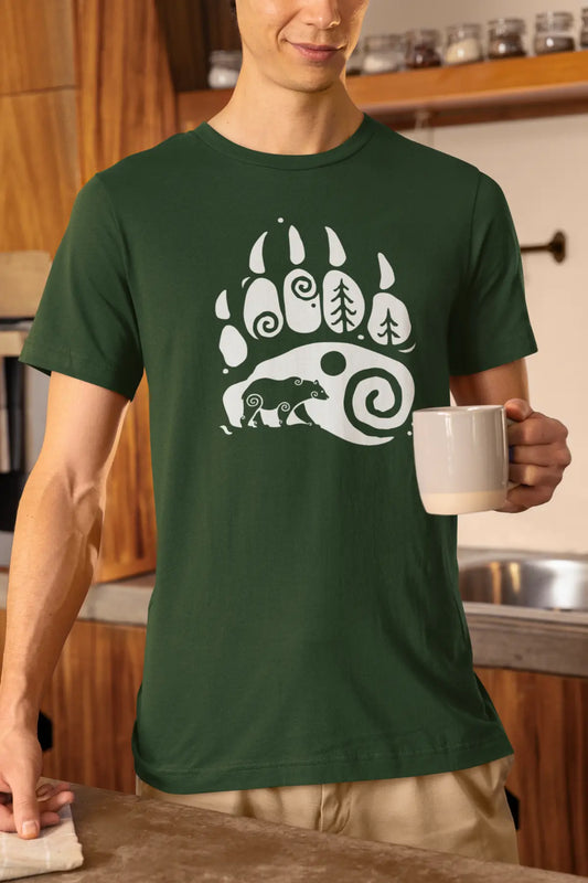 Bear Paw Unisex T-Shirt – King of the Forest