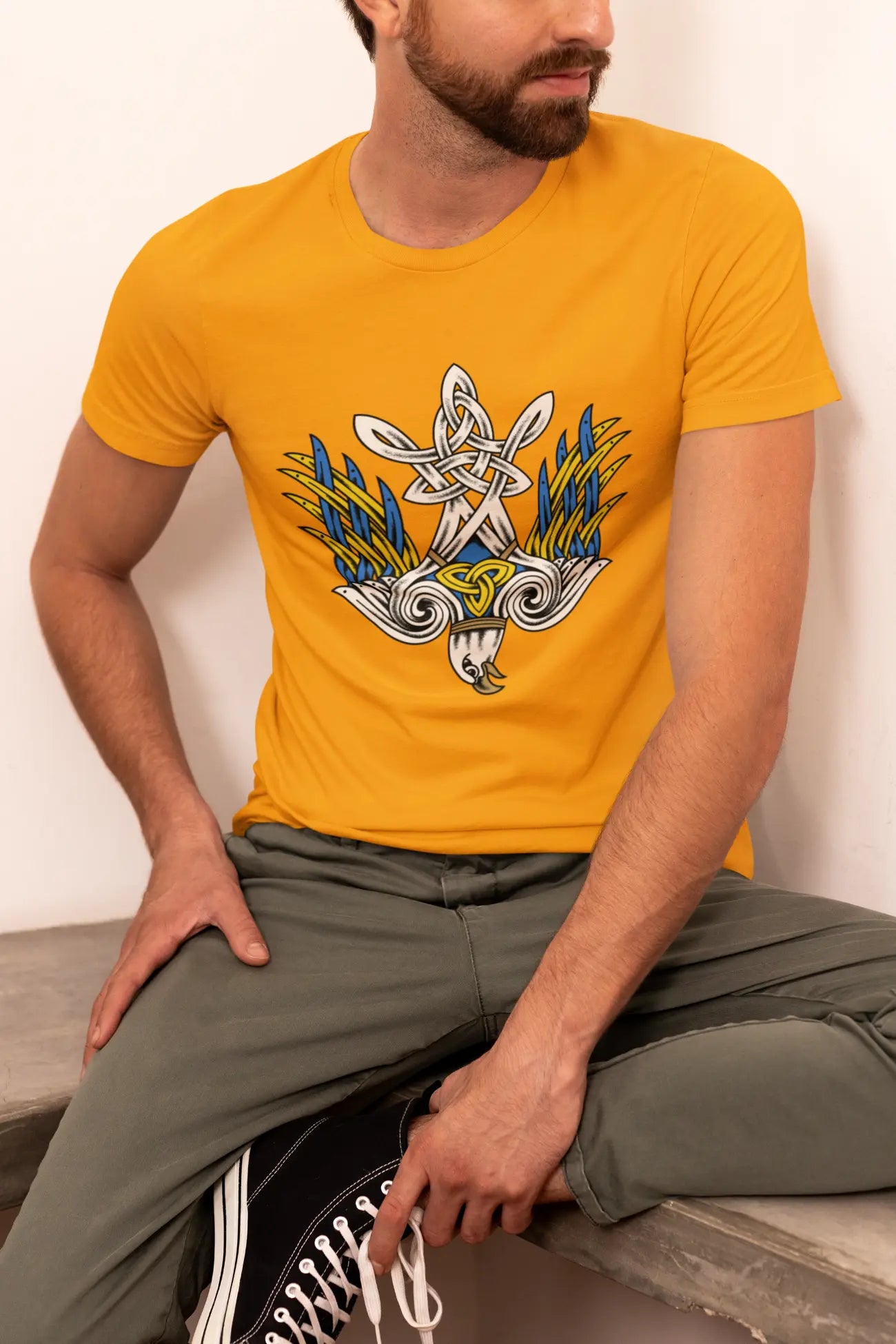 Tryzub/Trident T-Shirt – Strength, Heritage & Identity | LostRavn Collection