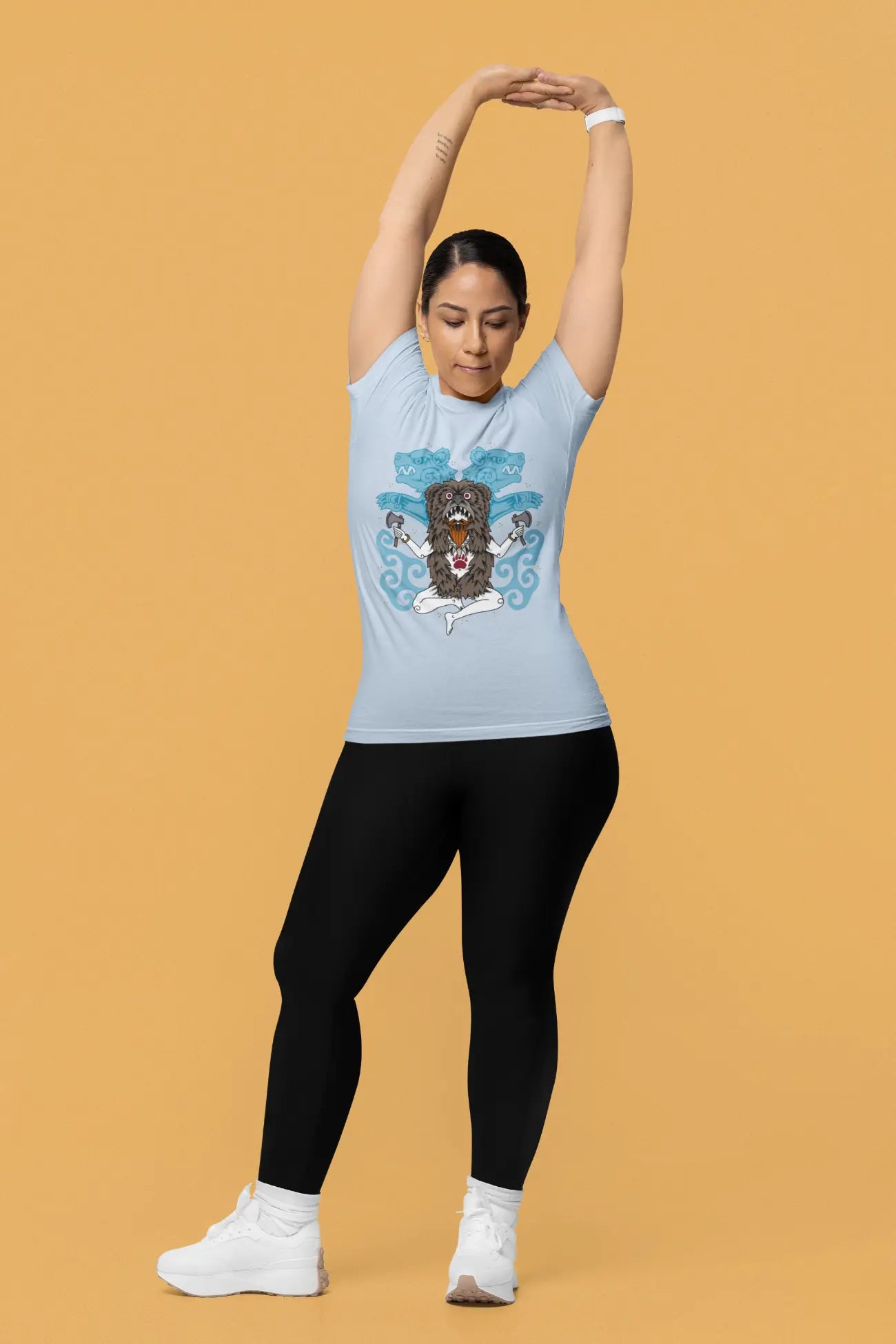 Berserker Ritual T-Shirt – Viking Bear Warrior | LostRavn