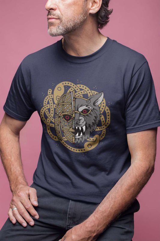 Ulfheðnar Viking Wolf Warrior T-Shirt – Norse & Anglo-Saxon Heritage | LostRavn