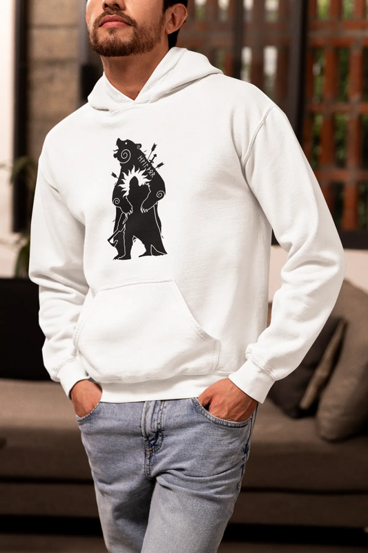 Viking Love Story Hoodie – Unisex Pullover Inspired by Legendary Warriors