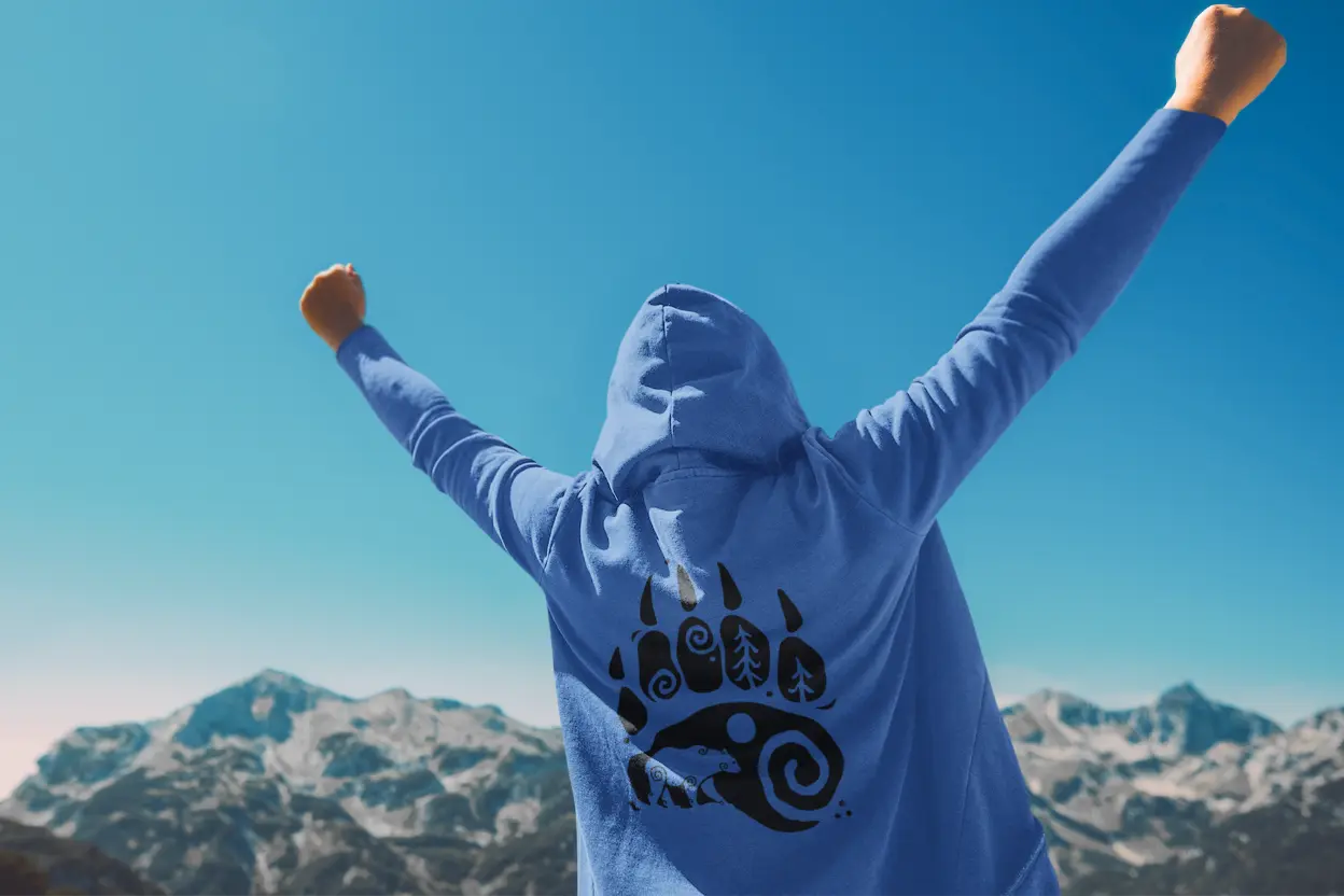 Bear Paw Hoodie – Northern Strength & Simplicity