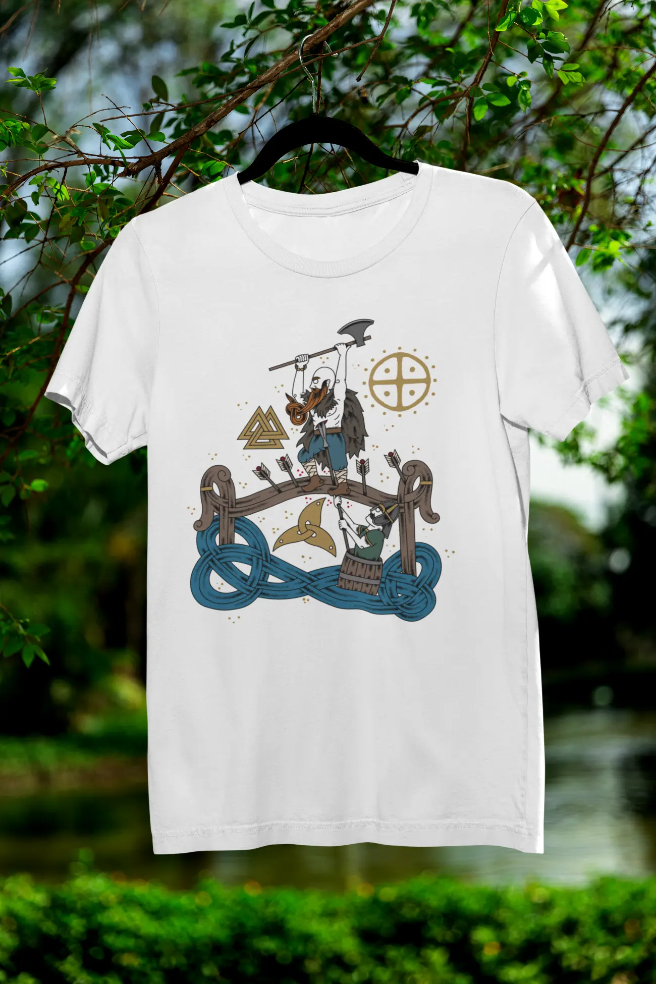 Berserker T-Shirt – Stamford Bridge Viking Legend | LostRavn