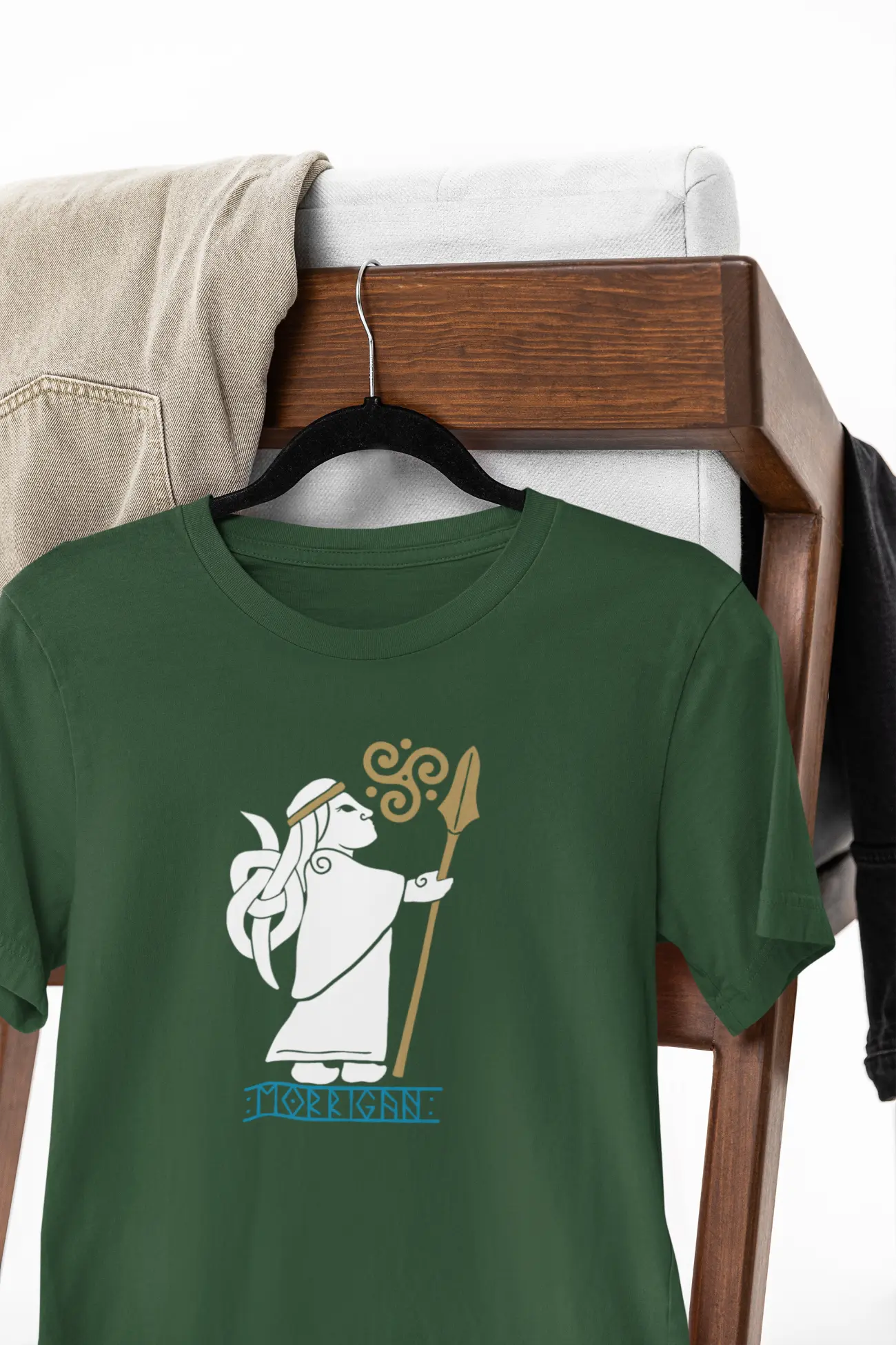 Morrigan Celtic Goddess Unisex T-Shirt – Myth, Power & Sovereignty