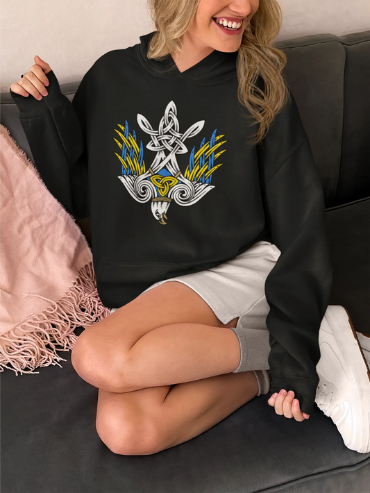 Tryzub Hoodie – Strength, Heritage & Identity