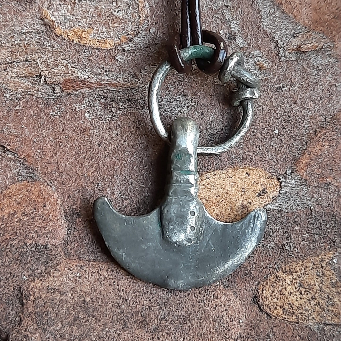 Hand-Forged Silver Viking Thor Hammer Pendant – Miniature Mjolnir