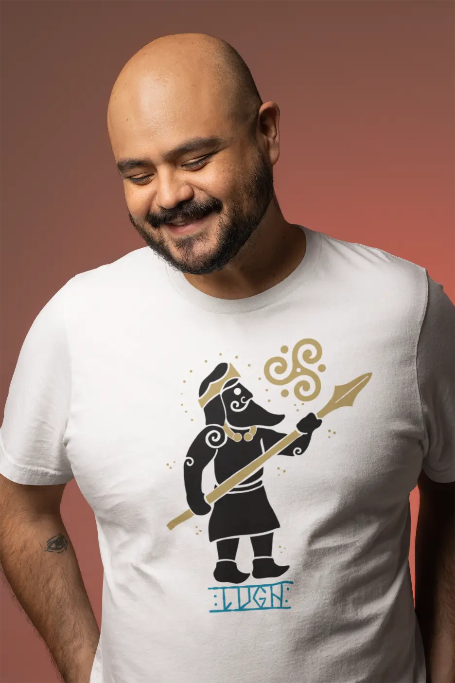 Lugh Celtic God Unisex T-Shirt – Master of Skills & Victory Symbol