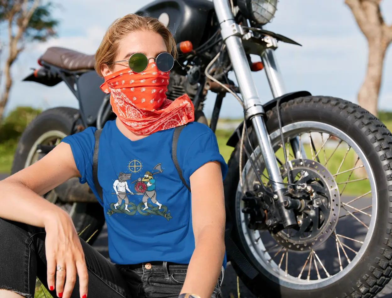 Berserkers’ Dance T-Shirt – Viking Age Warrior Art | LostRavn Collection