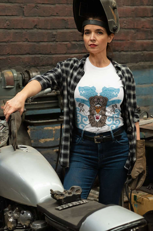 Berserker Ritual T-Shirt – Viking Bear Warrior | LostRavn