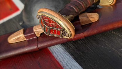 Sutton Hoo Migration Era Sword, EN45 High Carbon Steel
