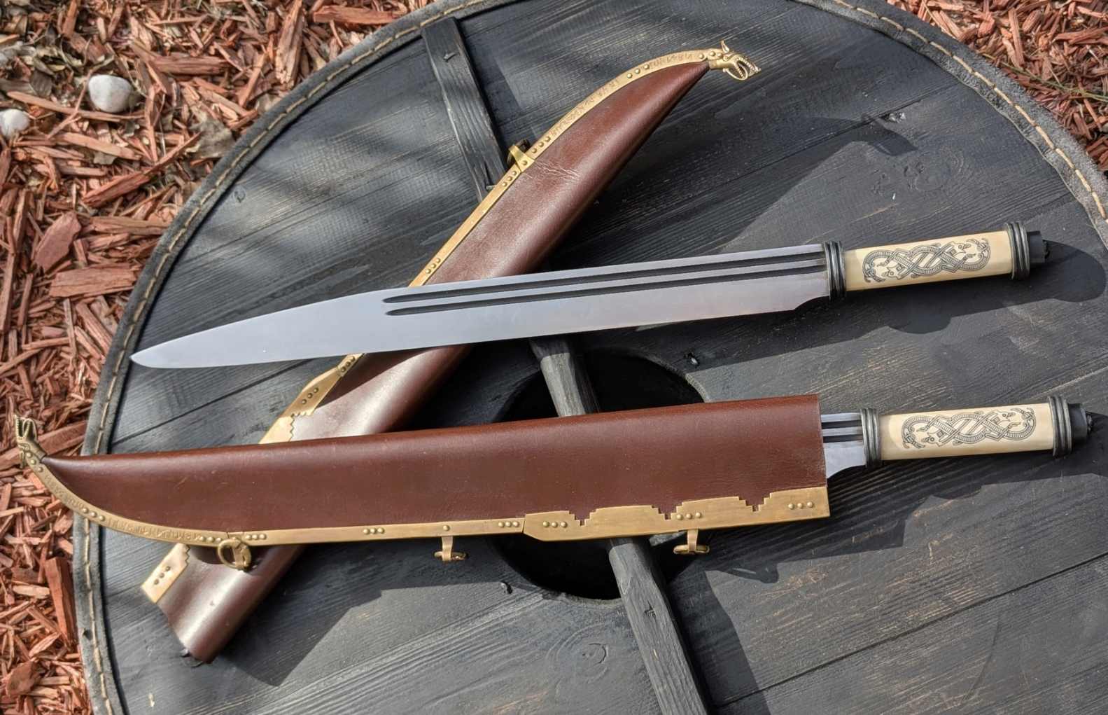 10th Century Jelling Style Viking Seax | C60 High Carbon Steel by ...