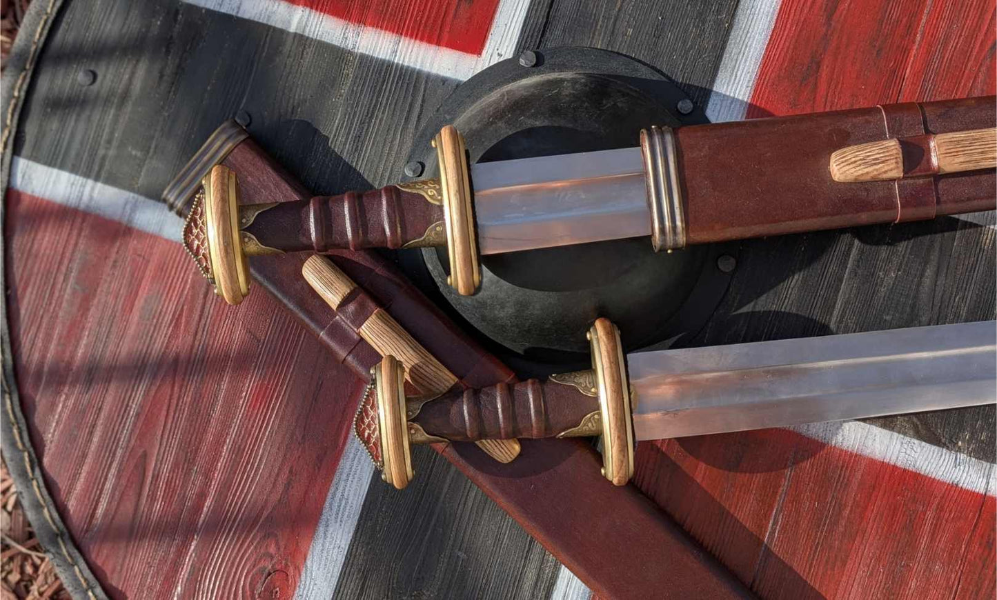 Sutton Hoo Migration Era Sword, EN45 High Carbon Steel