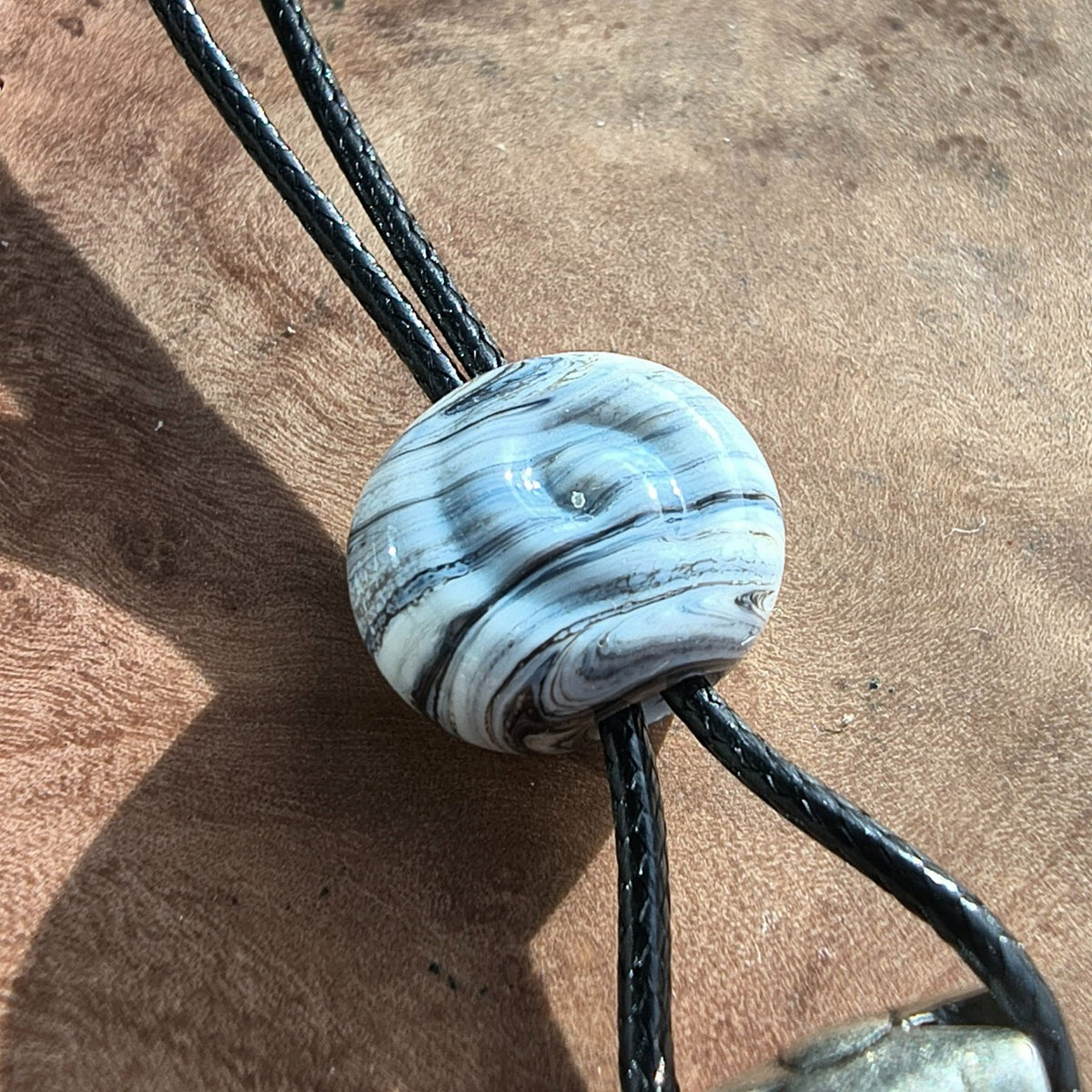 Viking Axe Pendant – Danish Viking Age Replica with Handmade Glass Bead