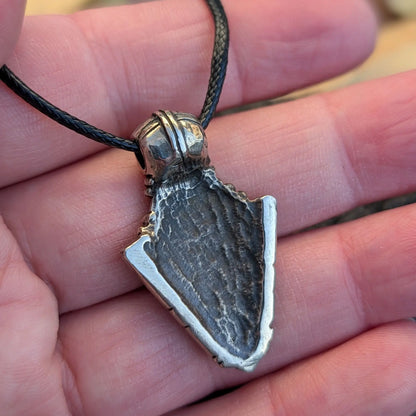 Odin Face Pendant – Viking Mask Amulet in Brass or Pewter