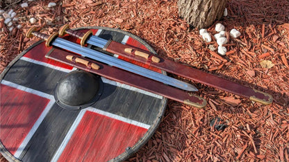 Sutton Hoo Migration Era Sword, EN45 High Carbon Steel