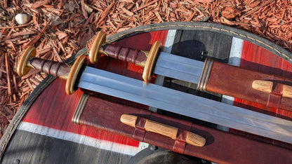 Sutton Hoo Migration Era Sword, EN45 High Carbon Steel