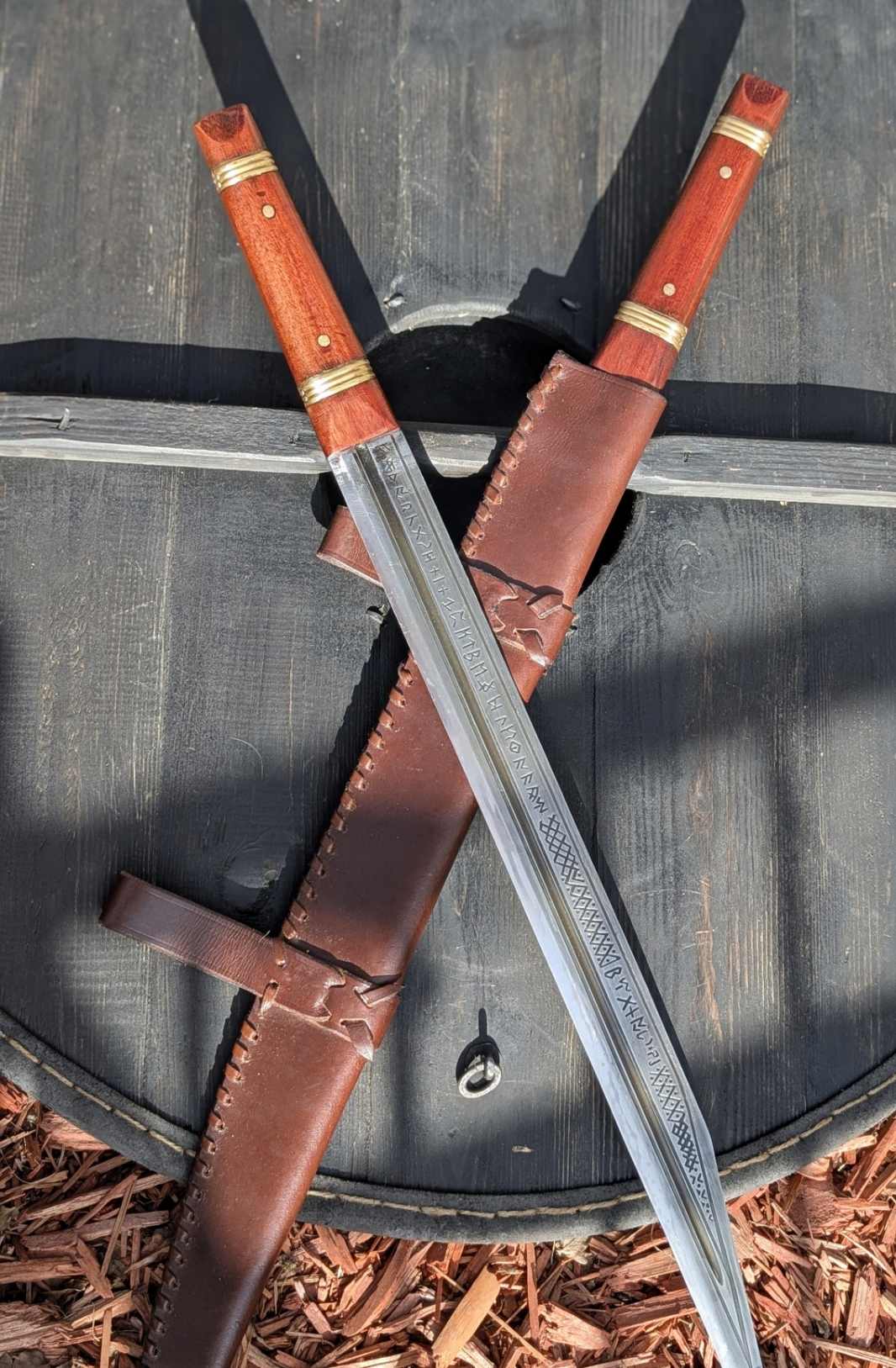 Seax of Beagnoth Replica Langseax, EN45 High Carbon Steel