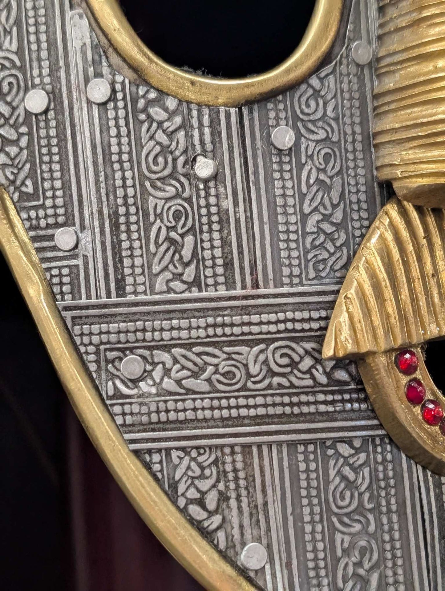 Sutton Hoo Deluxe Helmet Replica, 18 Gauge Steel