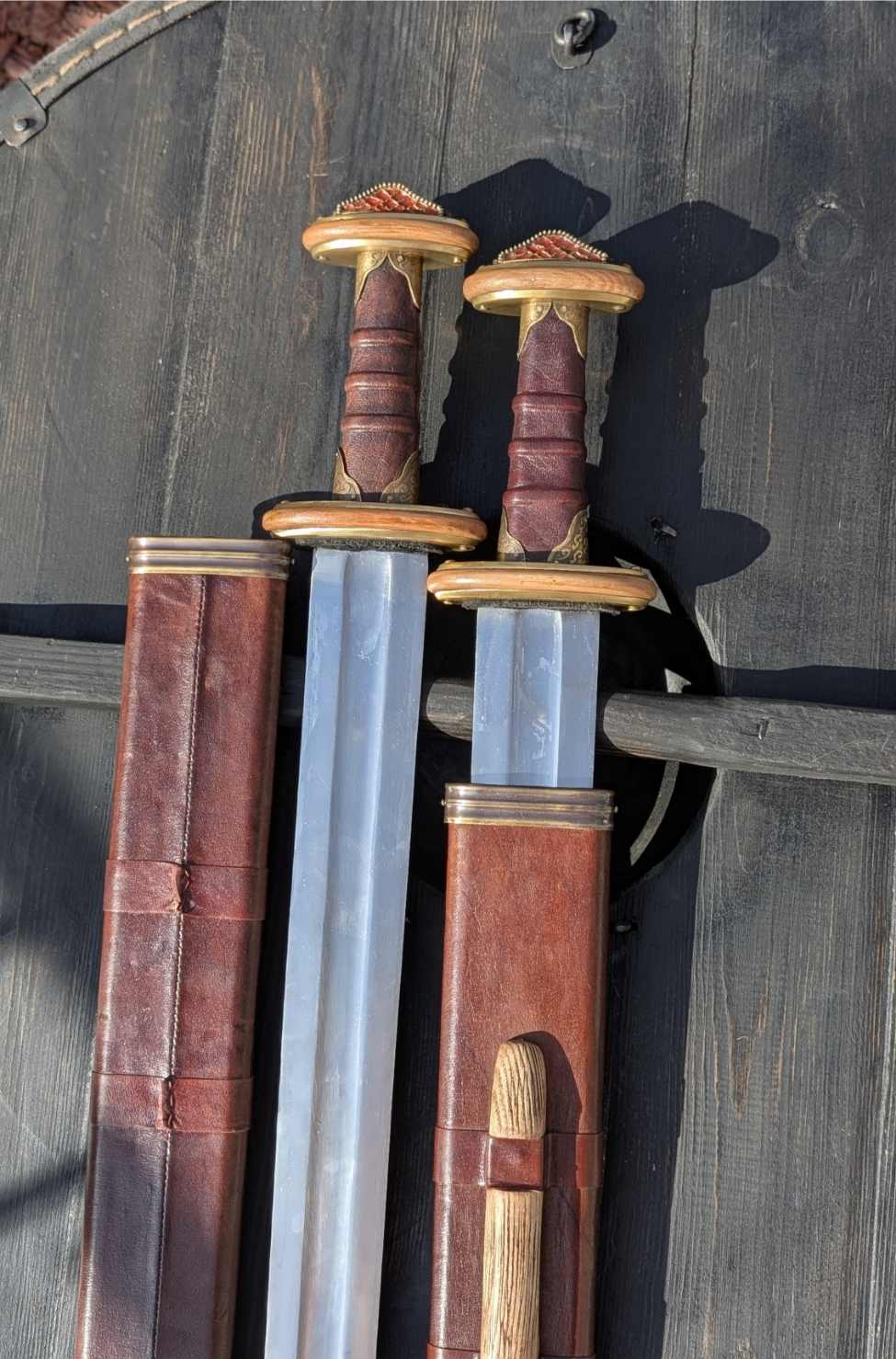 Sutton Hoo Migration Era Sword, EN45 High Carbon Steel