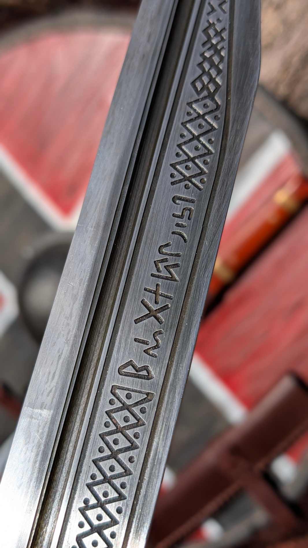 Seax of Beagnoth Replica Langseax, EN45 High Carbon Steel