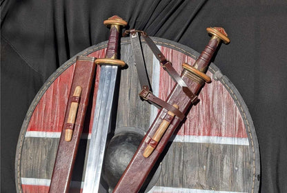 Sutton Hoo Migration Era Sword, EN45 High Carbon Steel