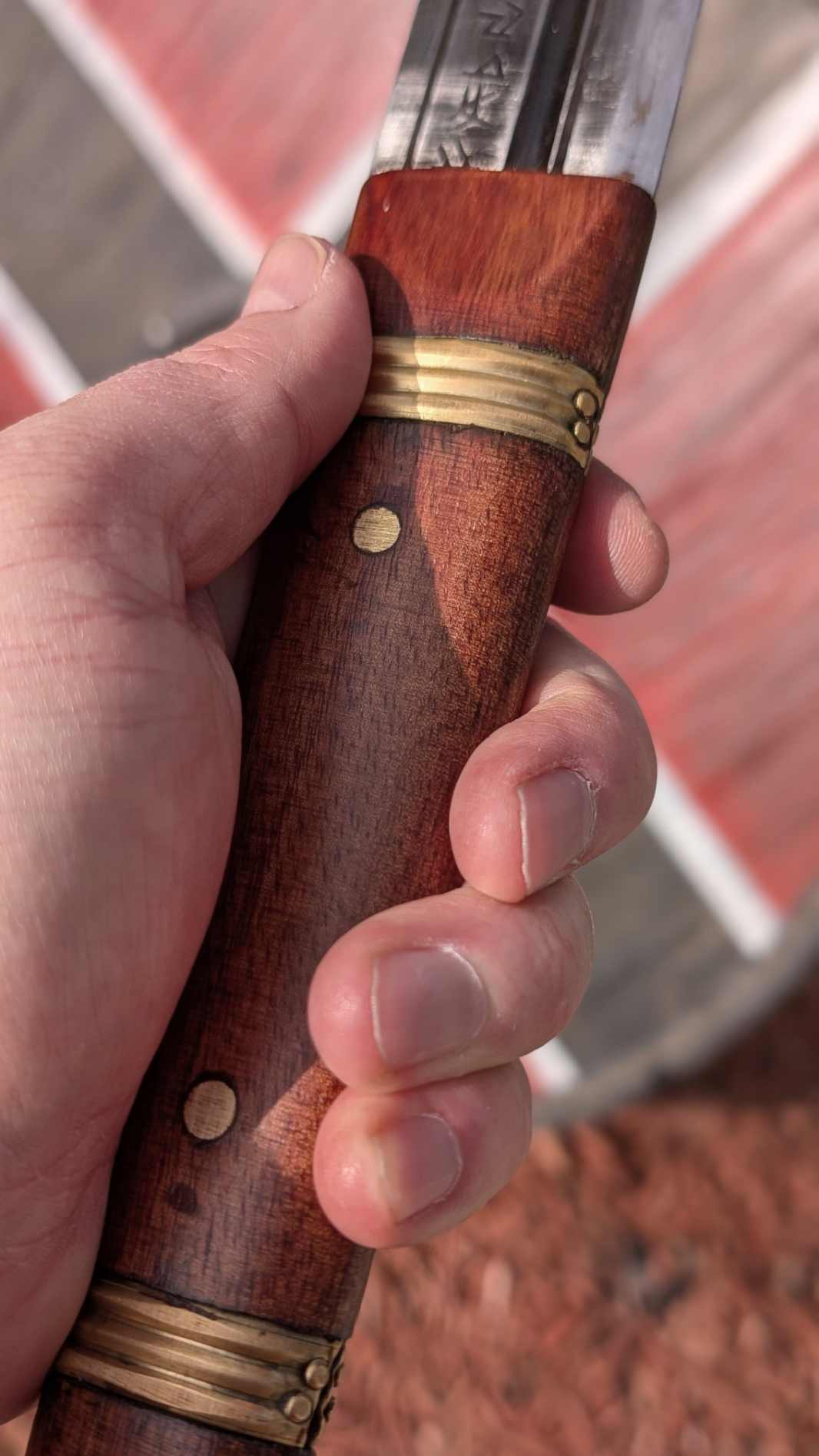Seax of Beagnoth Replica Langseax, EN45 High Carbon Steel