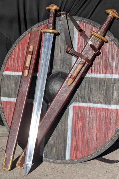 Sutton Hoo Migration Era Sword, EN45 High Carbon Steel