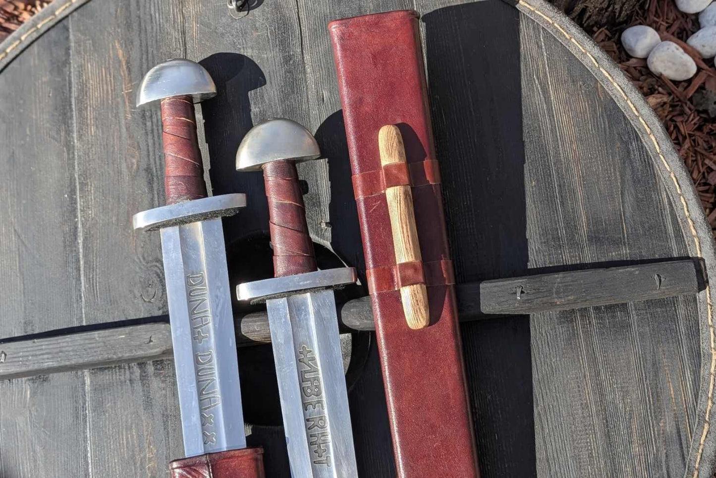 Duna Duna Viking Sword with Scabbard, 10th Century
