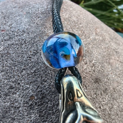 Mjolnir Pewter Dragon Head with Bead