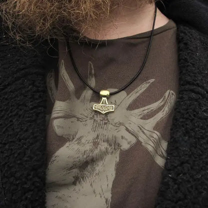 Runic Thor’s Hammer from Lolland – Viking Age Mjölnir Replica with Inscription