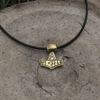 Runic Thor’s Hammer from Lolland – Viking Age Mjölnir Replica with Inscription