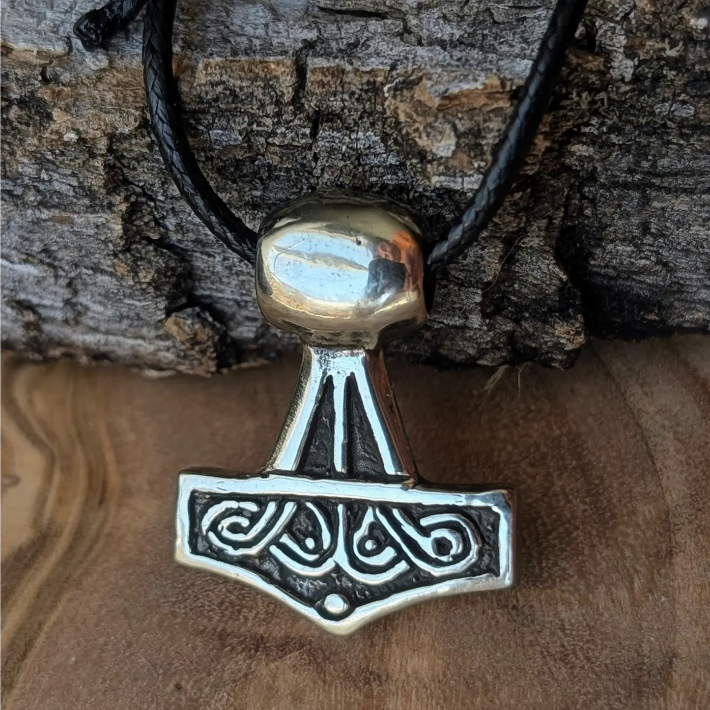 Runic Thor’s Hammer from Lolland – Viking Age Mjölnir Replica with Inscription