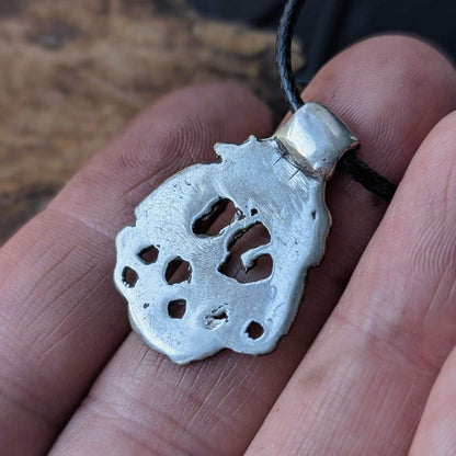 Thor Fishing for Jörmungandr Silver Pendant – Altuna Runestone Design