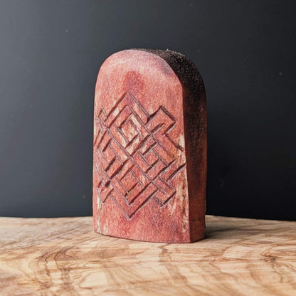 Lewis Chessmen Pawn – Moose Antler Hand-Carved Replica