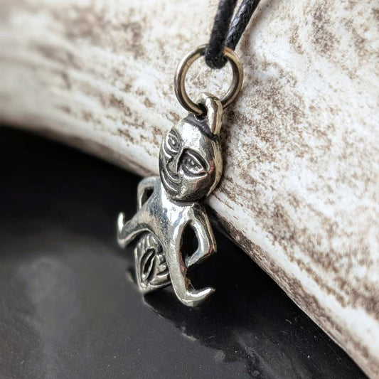 Sheela na Gig Pendant – Cast Metal (Pewter, Brass or Silver) | Algiz-Rune Art