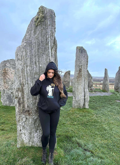 Morrígan Celtic Goddess Unisex Hoodie – Power, Fate & Mythology