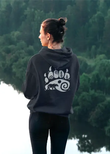 Bear Paw Hoodie – Strength & Spirit of the North