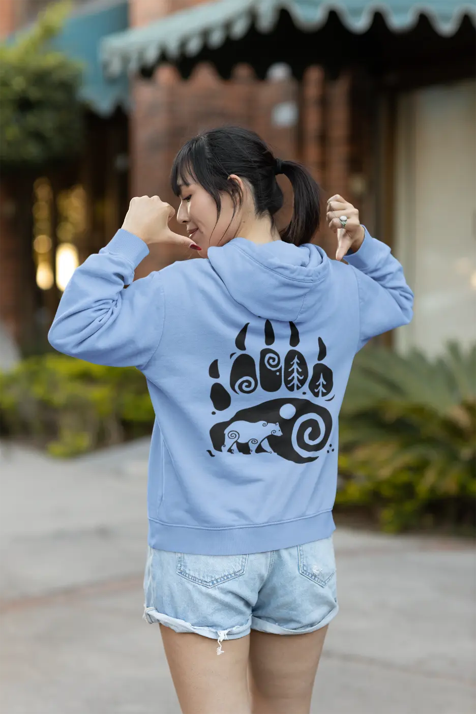 Bear Paw Hoodie – Northern Strength & Simplicity