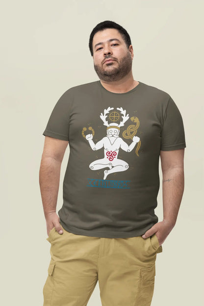 Cernunnos Horned God Unisex T-Shirt – Celtic Mythology Tee | LostRavn