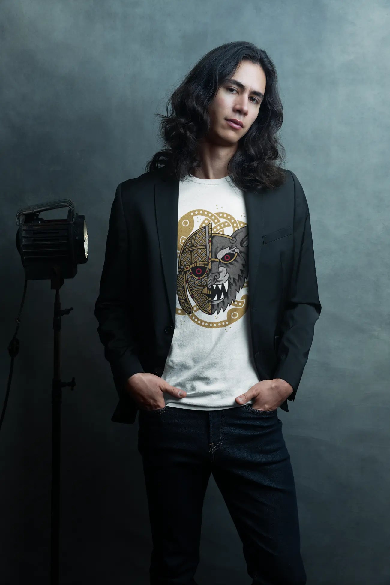 Ulfheðnar Viking Wolf Warrior T-Shirt – Norse Mythology & Anglo-Saxon Battle Heritage