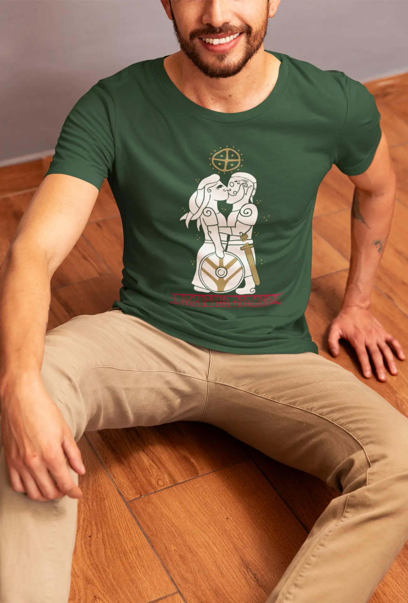 Viking Love Story T-Shirt – Legendary Warrior-Inspired Design