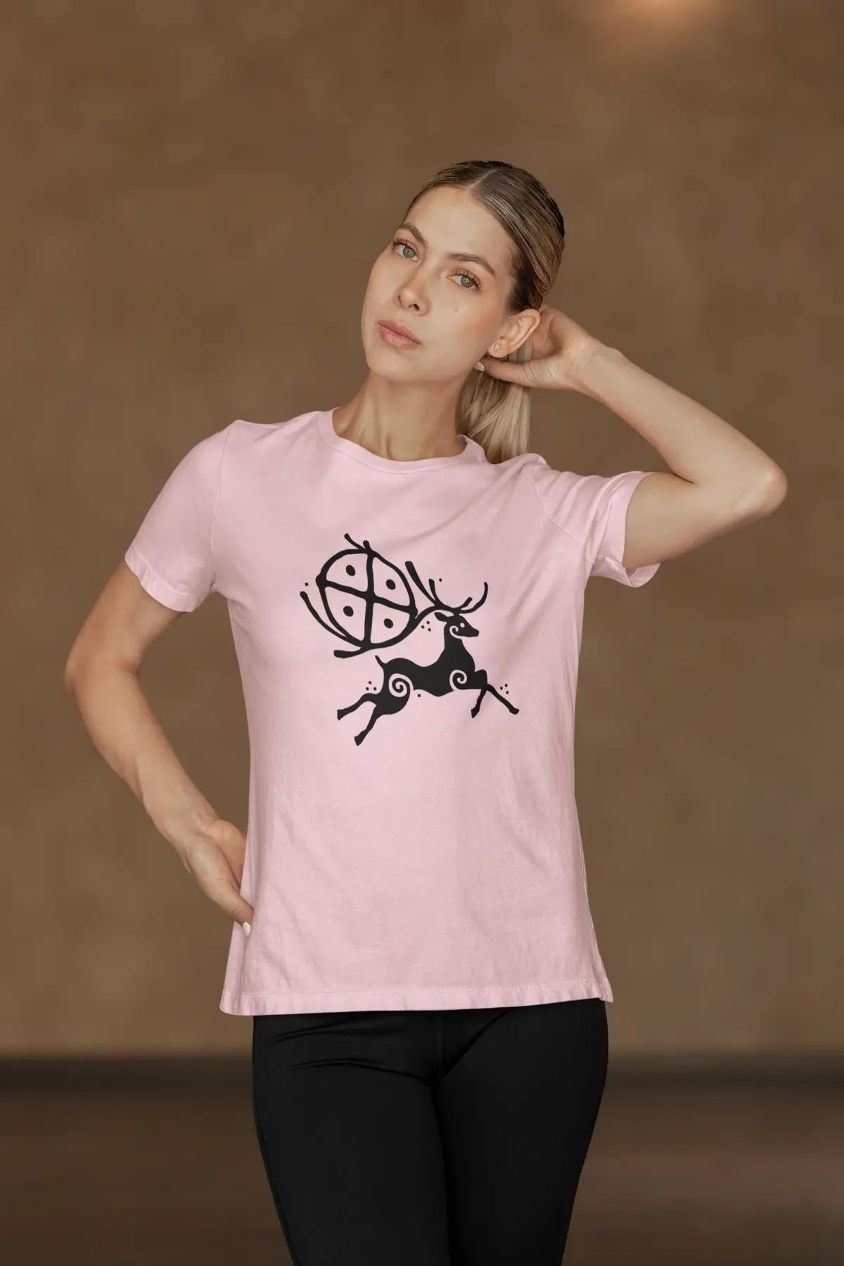Horned Guardian / The Deer Unisex T-Shirt – Inspired by Nature & Myth