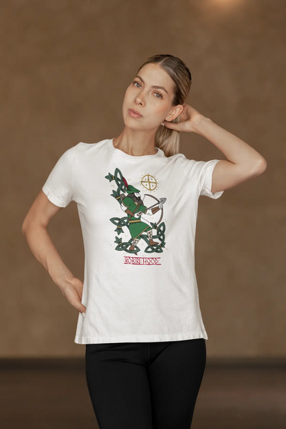 Robin Hood T-Shirt – Outlaw Hero of Sherwood Forest Unisex Cotton Tee