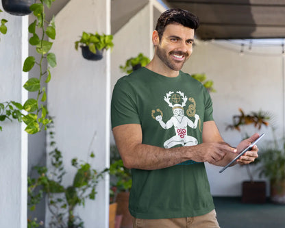 Cernunnos Horned God Unisex T-Shirt – Celtic Mythology Tee | LostRavn