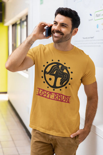 Raven Unisex T-Shirt – Norse Mythology & Odin’s Messengers | Viking Heritage Cotton Tee