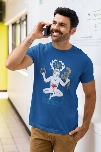 Cernunnos Horned God Unisex T-Shirt – Celtic Mythology Tee | LostRavn