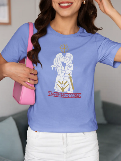 Viking Love Story T-Shirt – Legendary Warrior-Inspired Design
